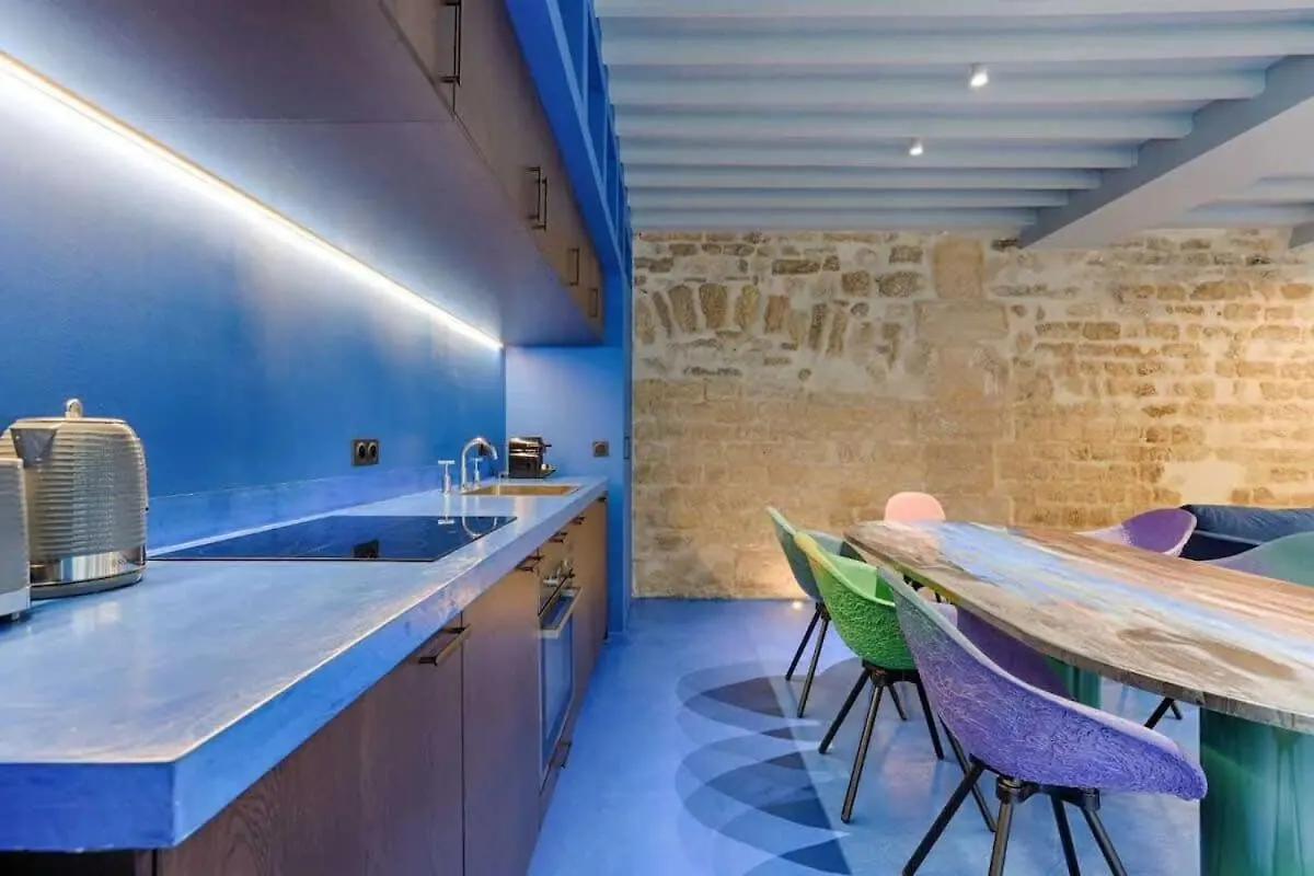 פריז Les Halles - Luxurious & Colorful 4Bd For 16 Guest דירה